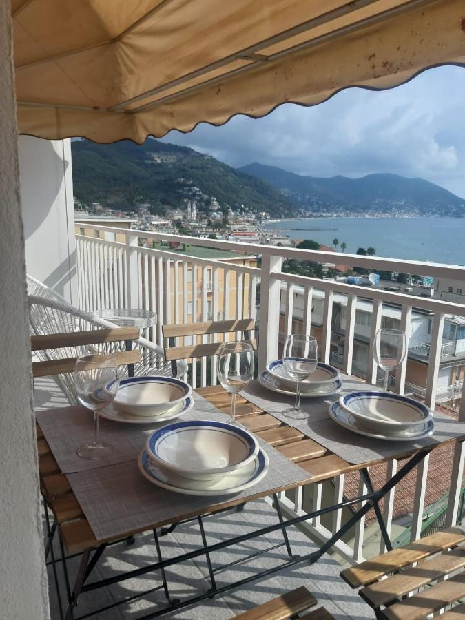 Spectacular Sea View - 3 Minutes Walk From The Sea Villa Laigueglia Exterior foto