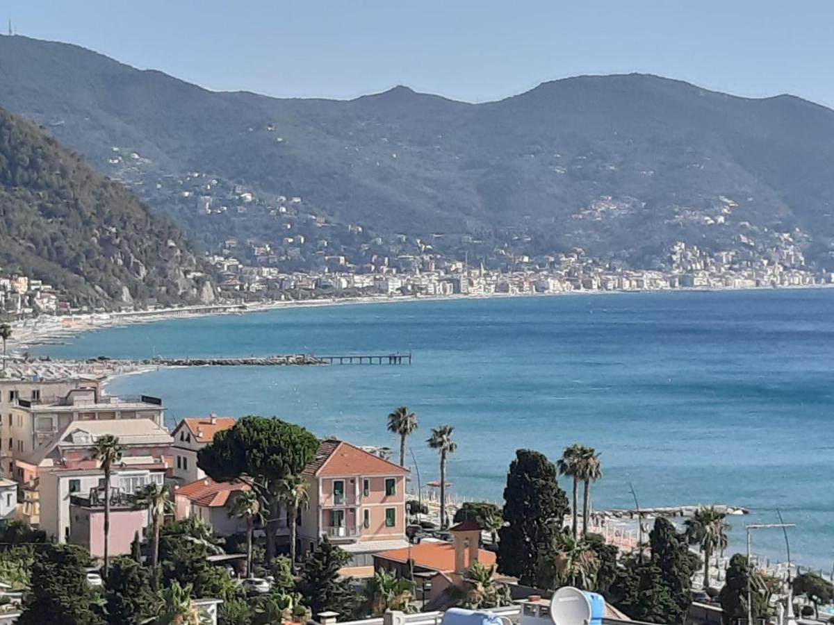 Spectacular Sea View - 3 Minutes Walk From The Sea Villa Laigueglia Exterior foto